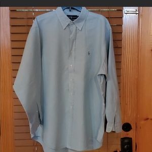 Ralph Lauren Polo Men's Dress Shirt, Size 17 1/2